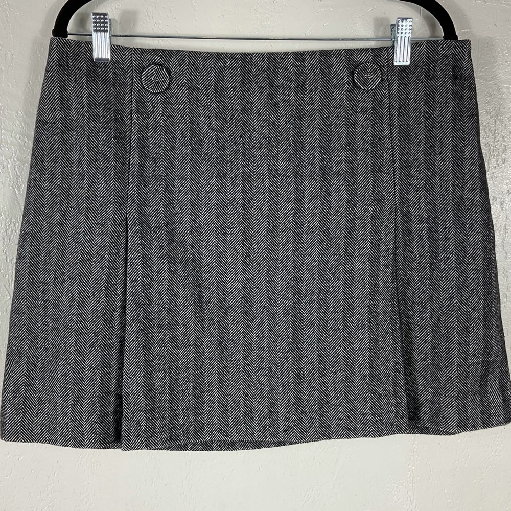 The Limited Black Tweed Mini Skirt Size 12